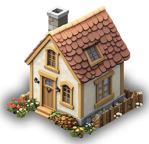 Preview for Cozy-cottage-illustration-building-sticker-8d9ac