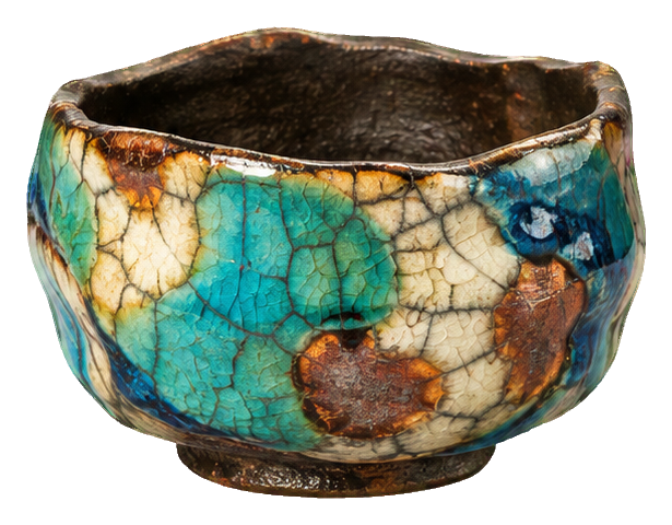 Preview for Raku Pottery Tea Bowl