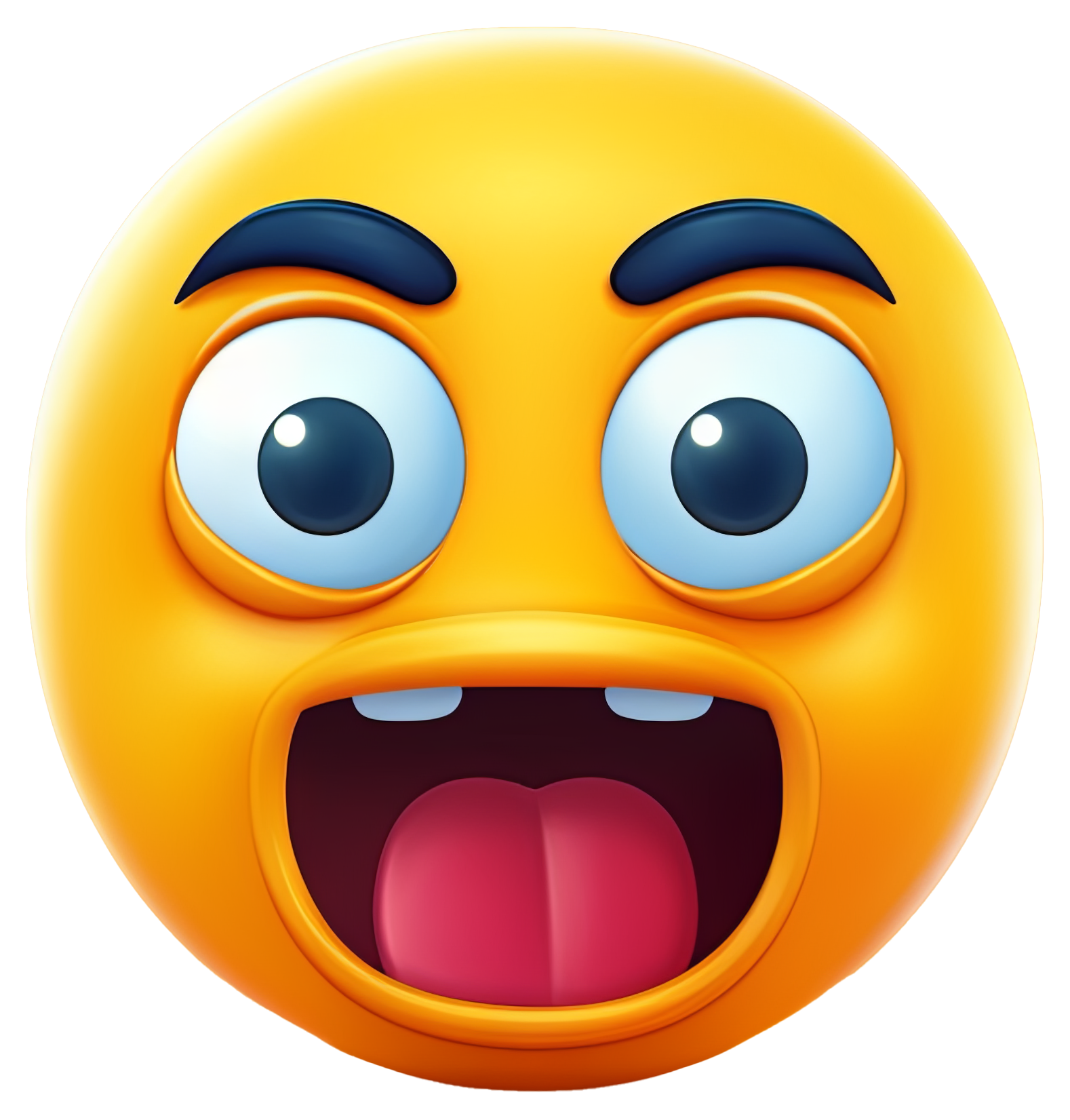 Preview for Shocked-emoji-face-3d-emoji-sticker-f50b9