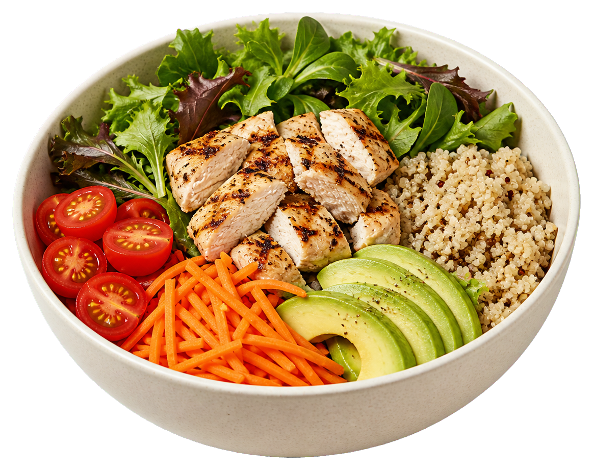 Preview for Healthy Meal Bowl Sticker For Fitness Designs