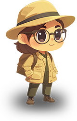 Preview for Cartoon-explorer-character-sticker-3a254