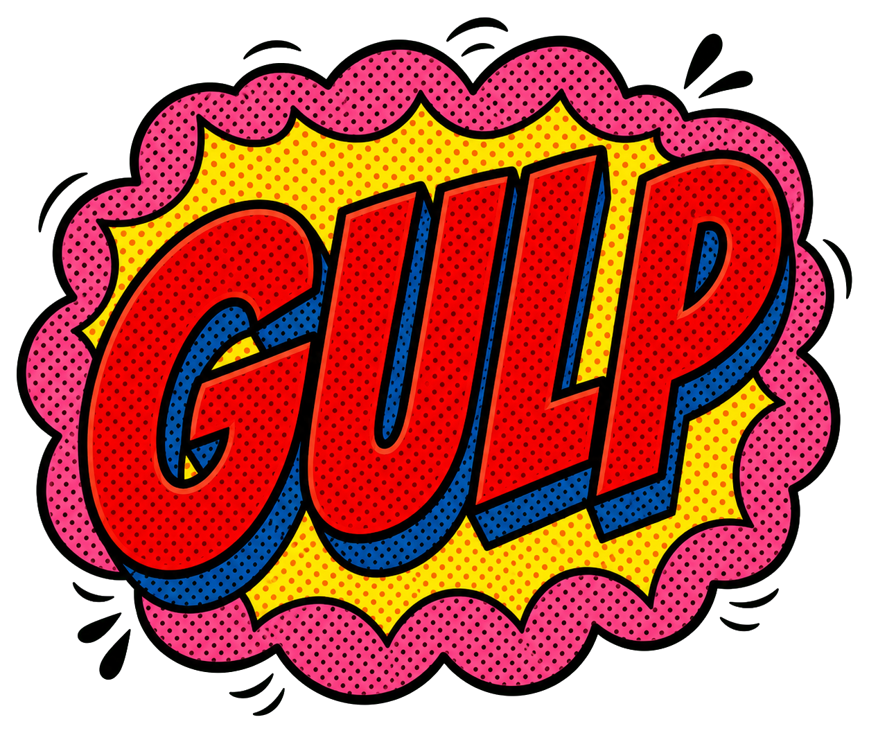 Preview for Gulp Comic Bubble Sticker