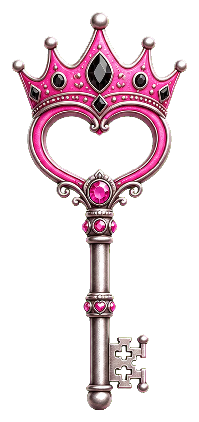 Preview for Crown Skeleton Key Sticker