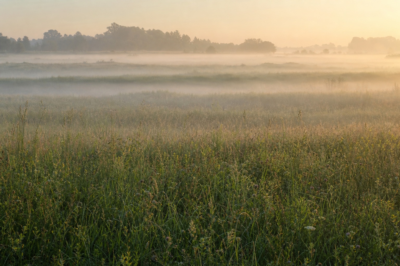 Preview for Misty Meadow Background