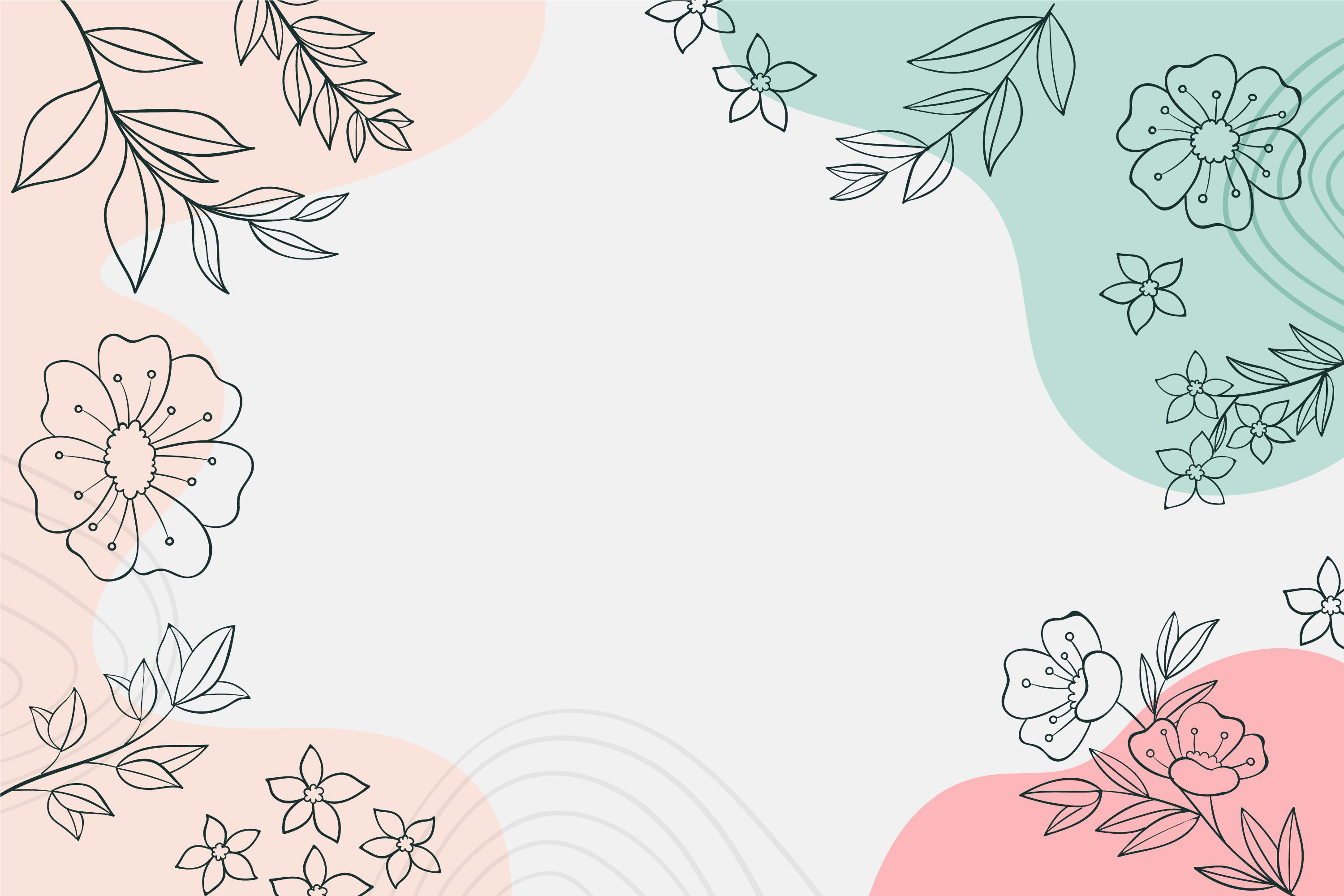 Preview for Floral-design-template-spring-background-aa028
