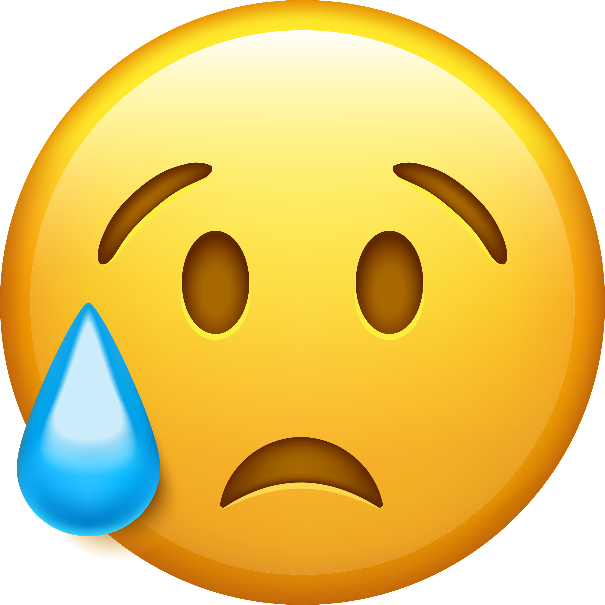 Preview for Disappointed-emoji-face-emoji-classic-sticker-f4b1c