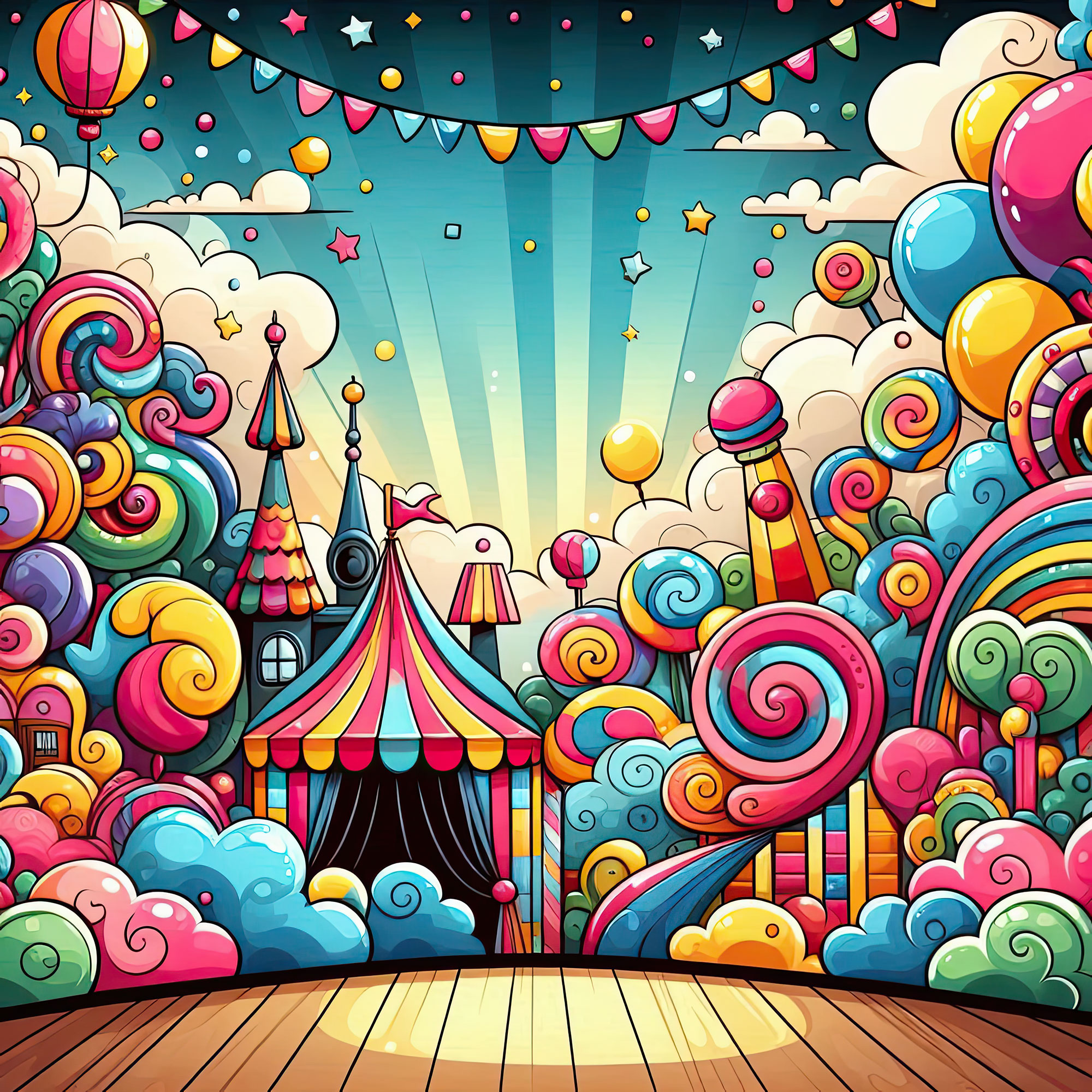 Preview for Whimsical-carnival-illustration-whimsical-backdrop-background-076a6