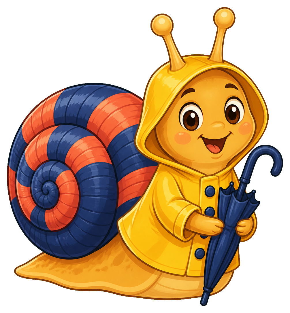 Preview for Raincoat Snail Sticker