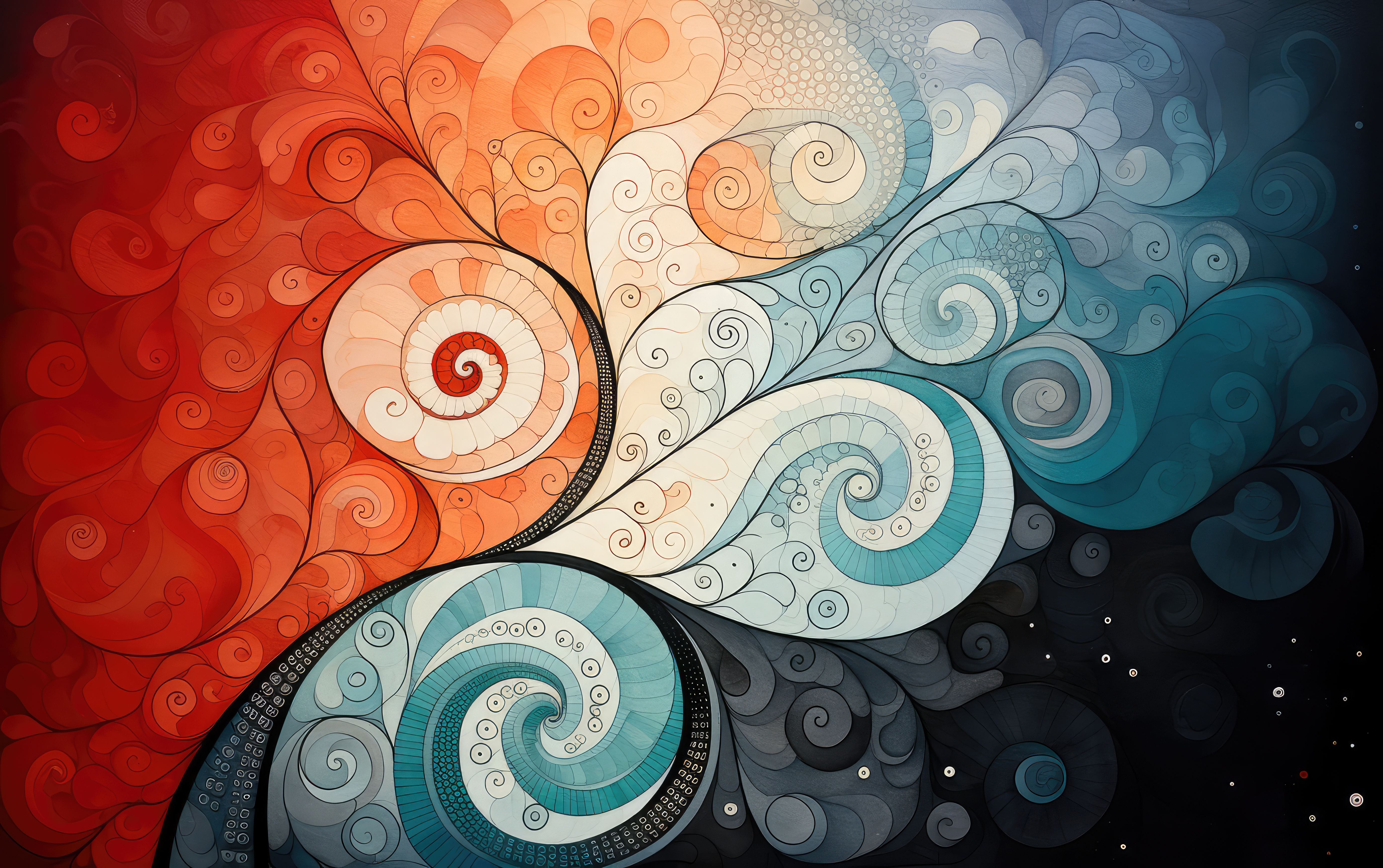 Preview for Vibrant-abstract-art-design-background-d4093