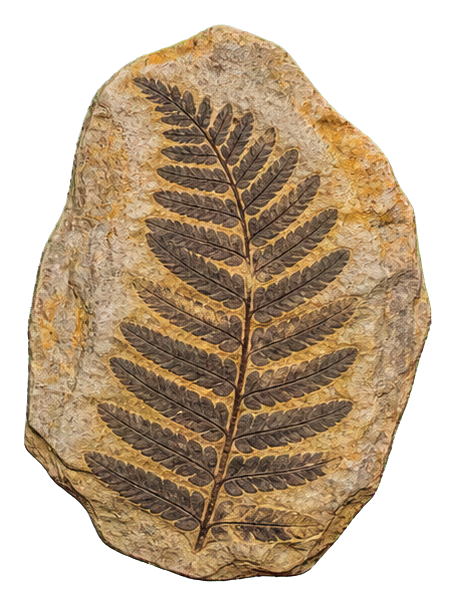 Preview for Fern Impression Fossil Sticker