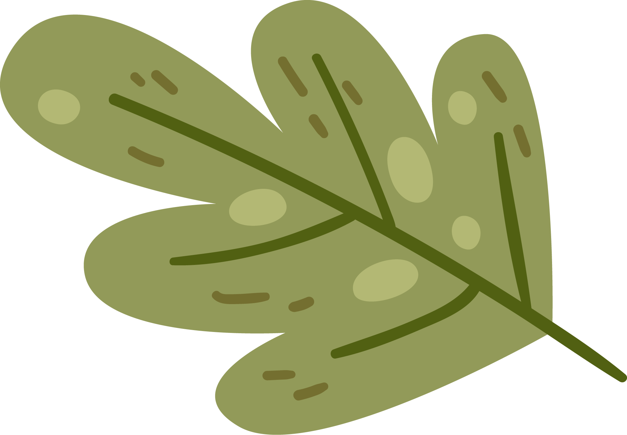 Preview for Green-leaf-illustration-fall-sticker-dee99