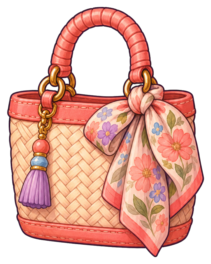 Preview for Woven Handbag Sticker