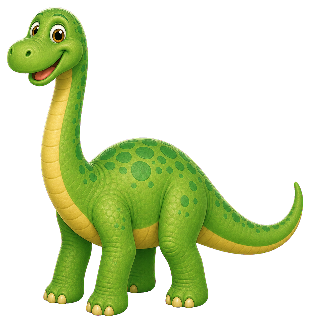 Preview for Brachiosaurus Dinosaur Sticker