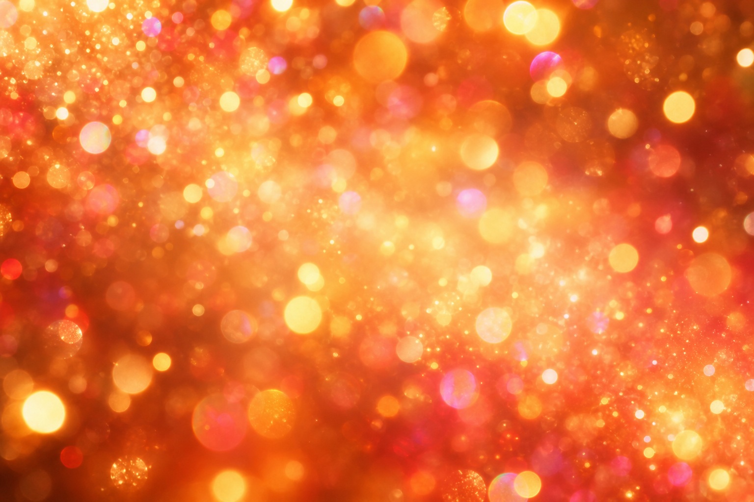 Preview for Warm Gold Coral Bokeh Lights Background