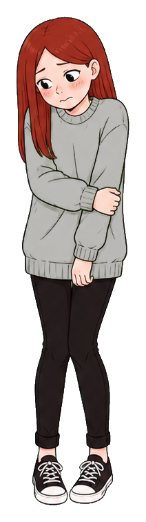 Preview for Self Conscious Tall Teen Sticker