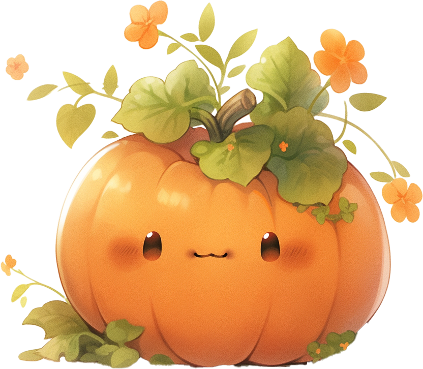 Preview for Cartoon-pumpkin-illustration-pumpkins-sticker-71096