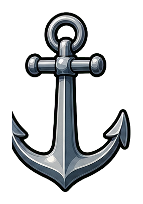 Preview for Boat Anchor Sticker For Nautical Designs