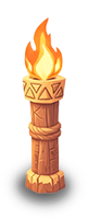 Preview for Cartoon-torch-icon-islandobjects-sticker-04e8c
