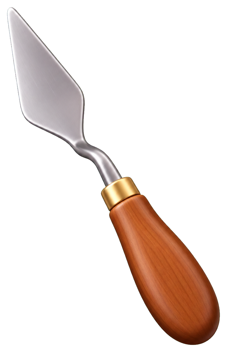 Preview for Palette Knife Sticker For Creative Designs