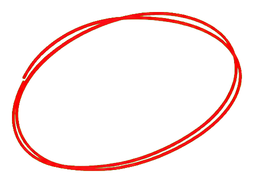 Preview for Red Marker Oval Sticker