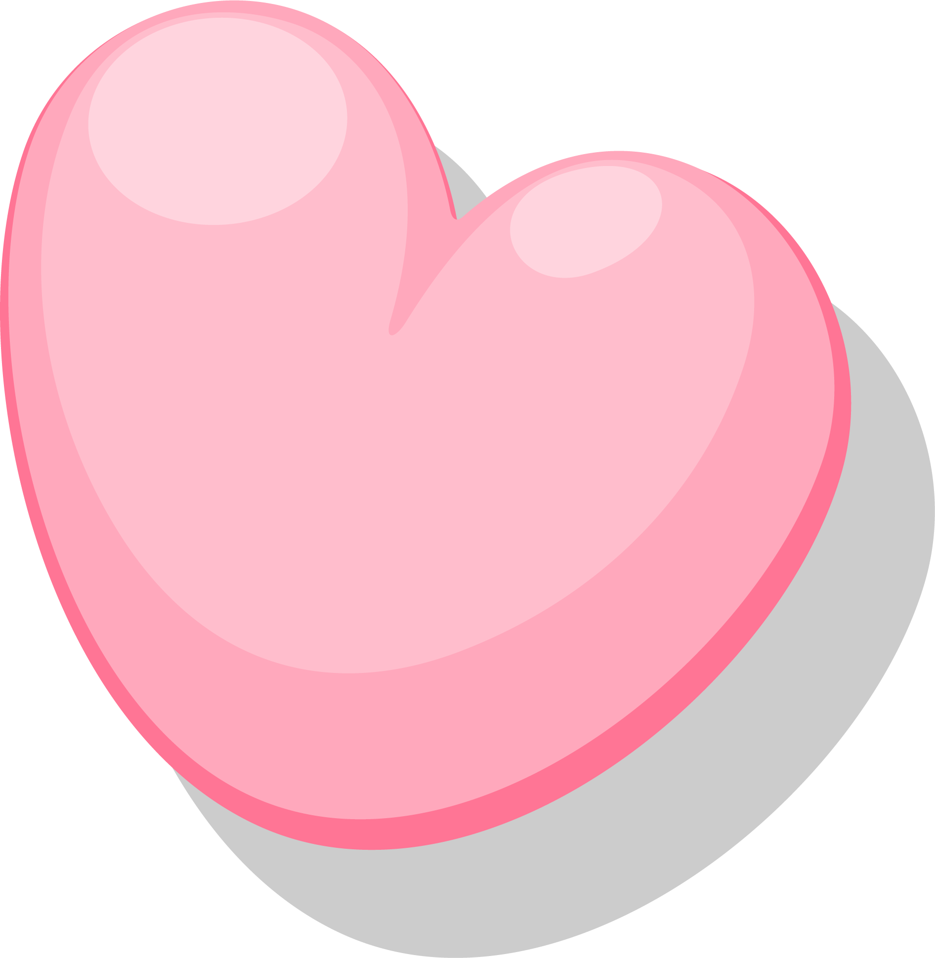 Preview for Pink-heart-icon-classic-hearts-sticker-0aae3