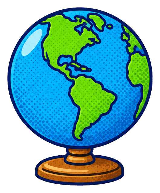 Preview for Classroom Desk Globe