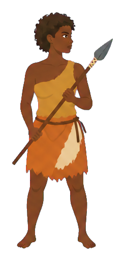 Preview for African Middle Stone Age Hunter Sticker