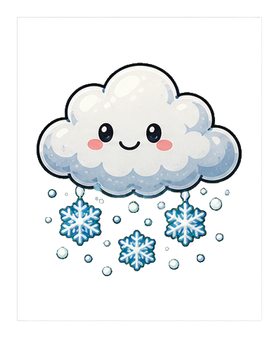 Preview for Snow Cloud Sticker