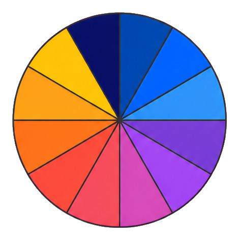 Preview for Gradient Segment Circle Sticker