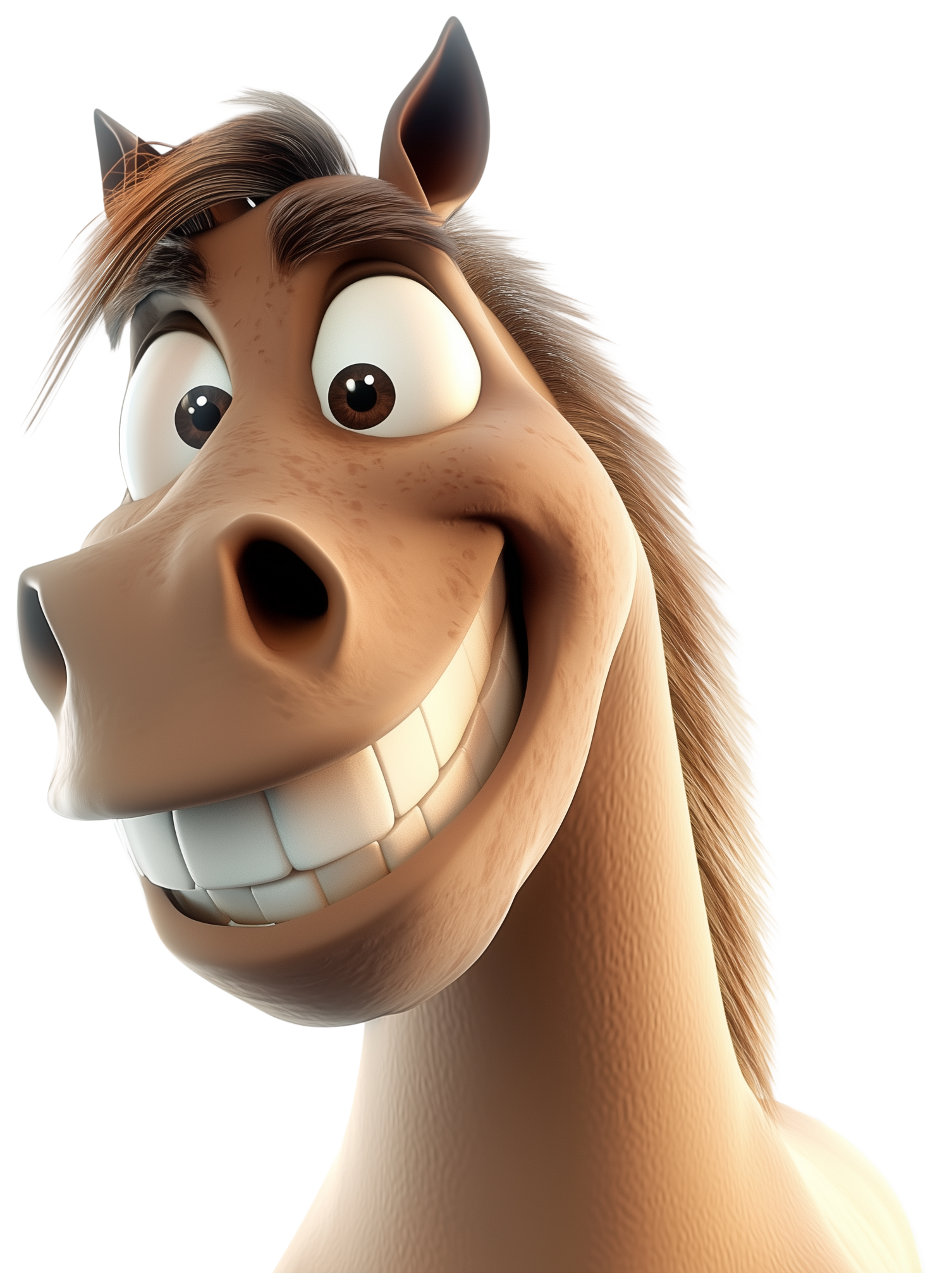 Preview for Cartoon Horse Emoji Sticker