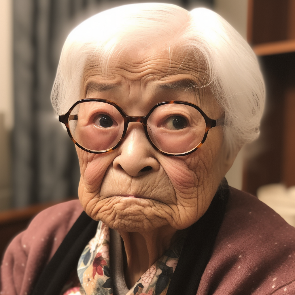 Preview for Elderly-woman-portrait-human-meme-background-c08f0
