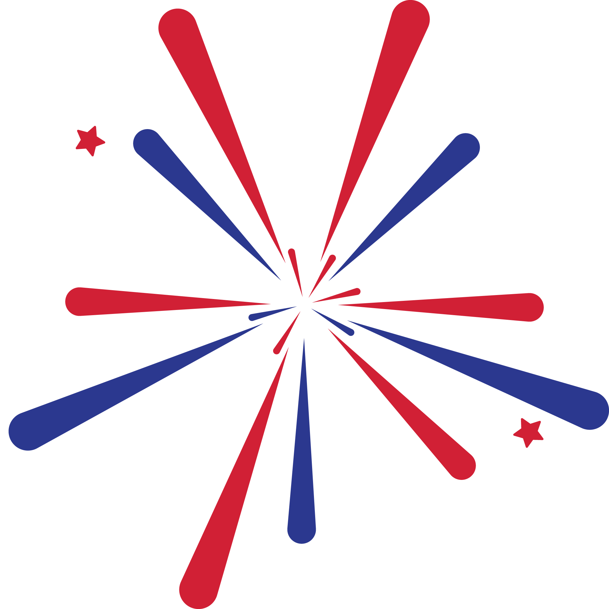 Preview for Patriotic-firework-illustration-fourth-of-sticker-a699c