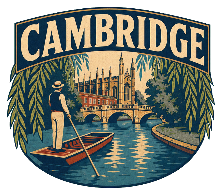 Preview for Cambridge Punt Retro Sticker
