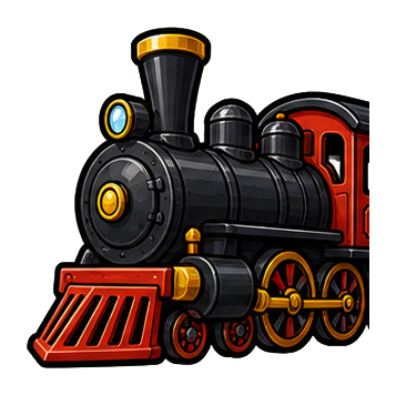 Preview for Plain Steam Locomotive Sticker