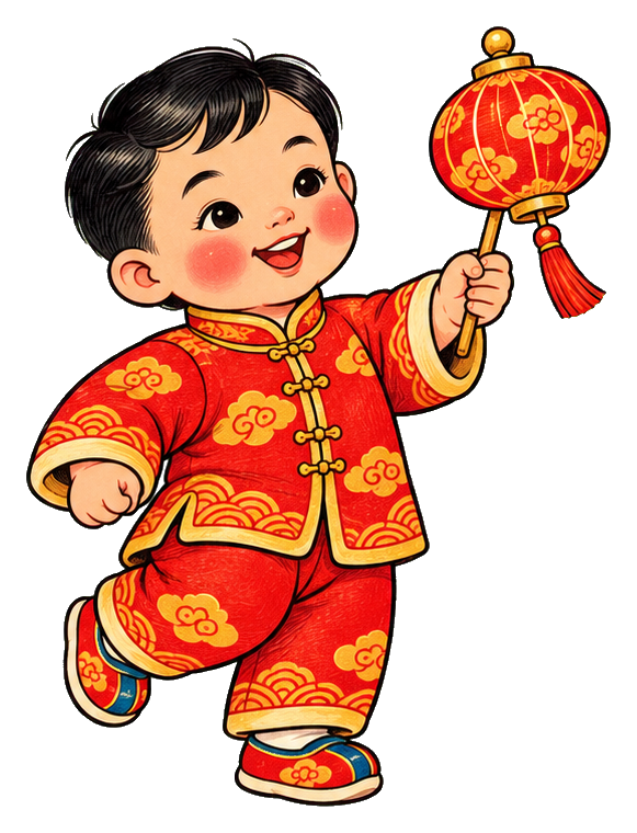 Preview for Lunar New Year Child With Lantern