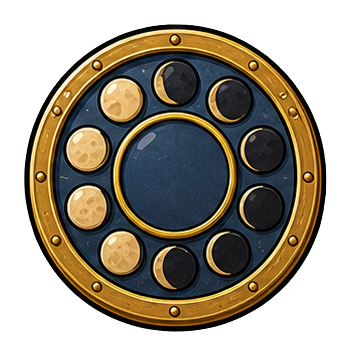 Preview for Plain Moon Phase Dial Sticker