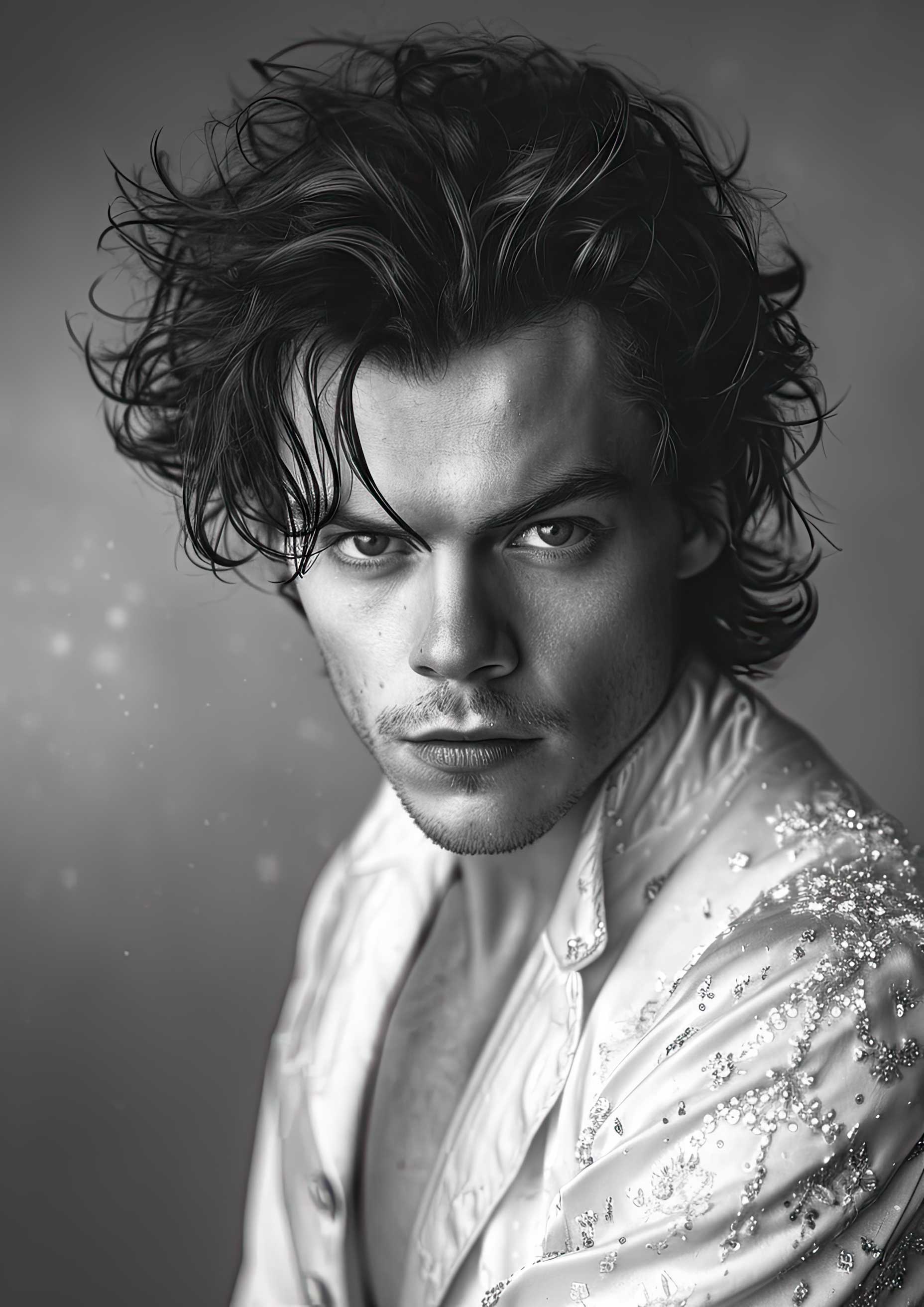 Preview for Black-and-white-portrait-man-white-shirt-celebrities-background-a02da