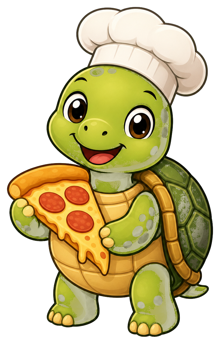 Preview for Turtle Chef Pizza Sticker
