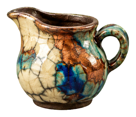 Preview for Raku Pottery Cream Jug