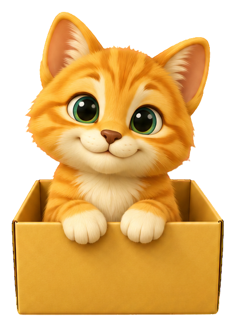 Preview for 3d Kitten Pals Ginger Box