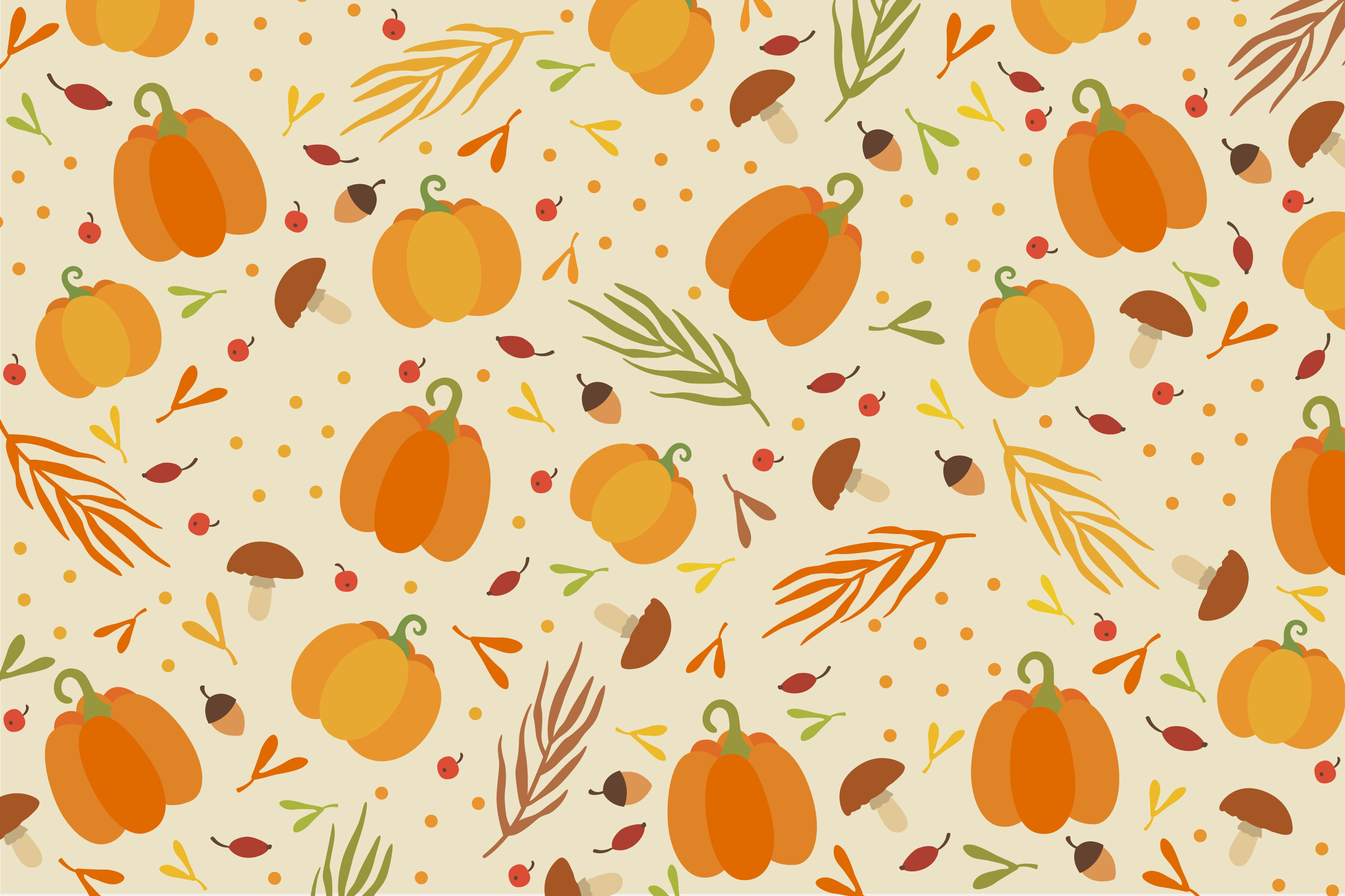 Preview for Autumn-pumpkin-pattern-design-fall-background-7e0ee