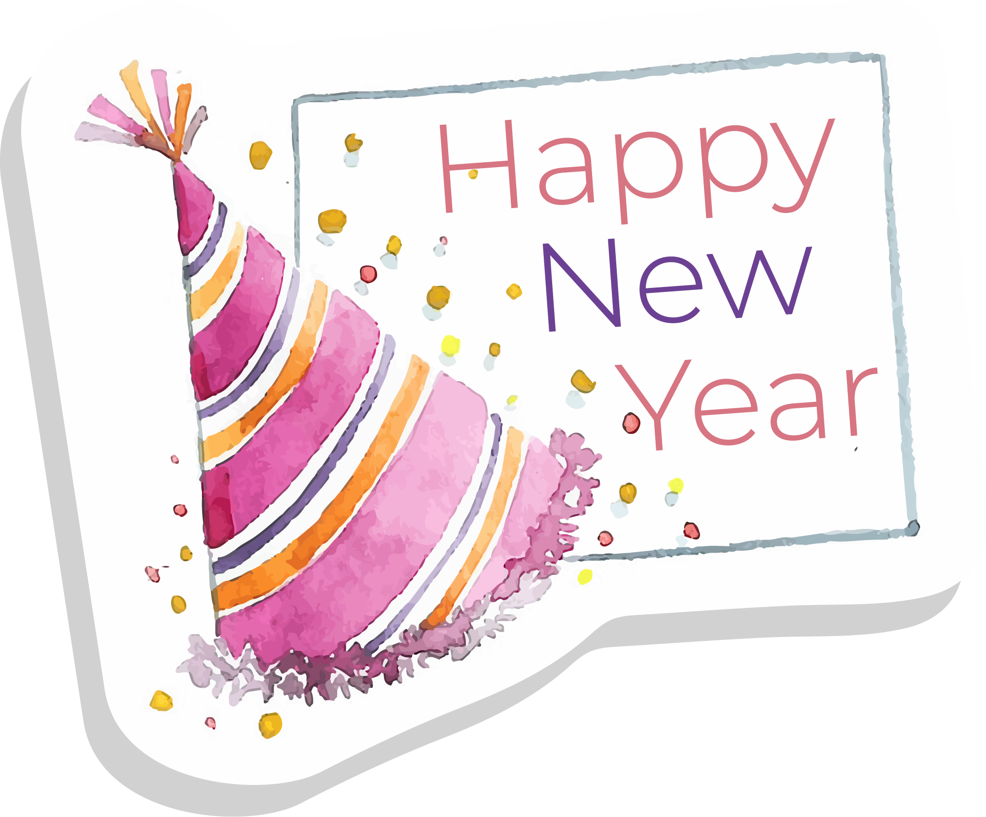 Preview for Happy-new-year-celebration-template-sticker-2c54e