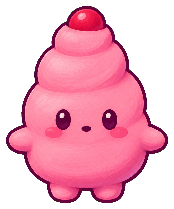 Preview for Sundae Swirl Specter Kawaii Monster Sticker