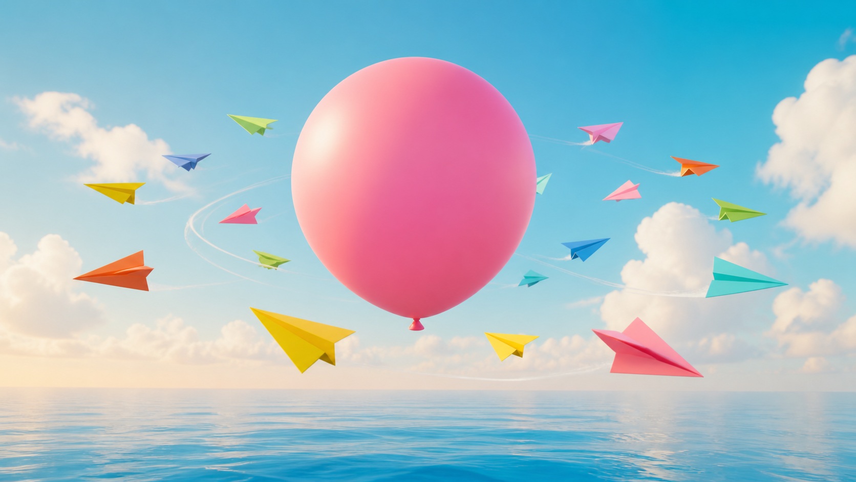 Preview for Surreal Abstract Landscape Background