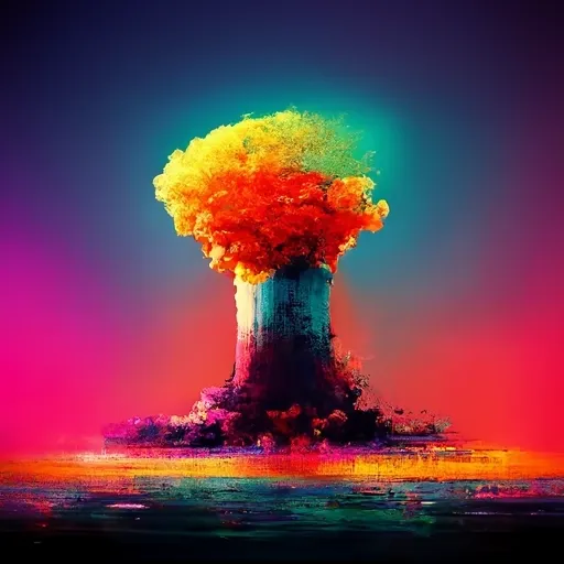 Preview for Vibrant-nuclear-explosion-art-ai-images-background-73f3a