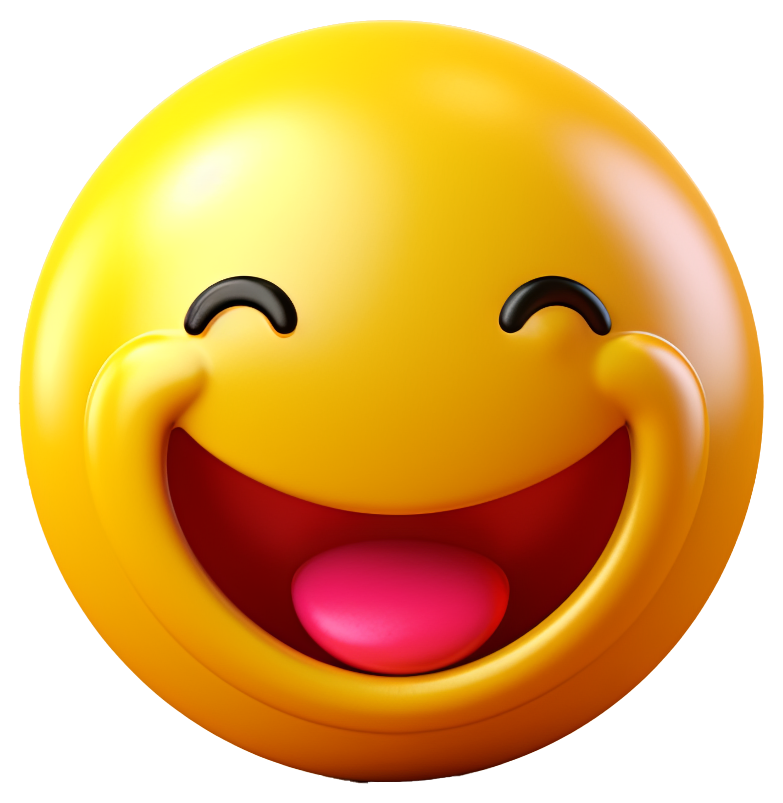 Preview for Laughing-emoji-smile-3d-emoji-sticker-554b7