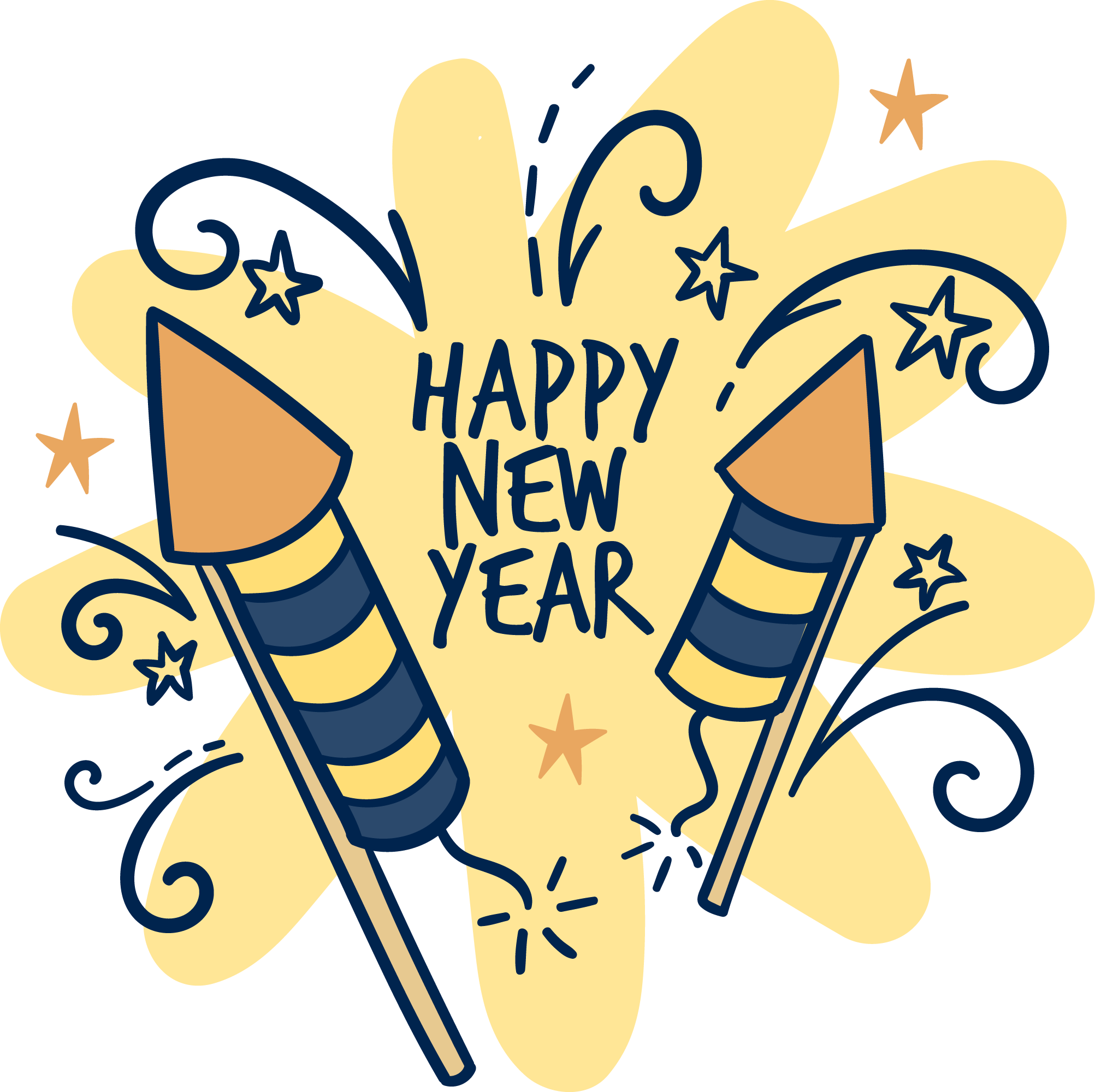 Preview for Happy-new-year-illustration-sticker-3542d