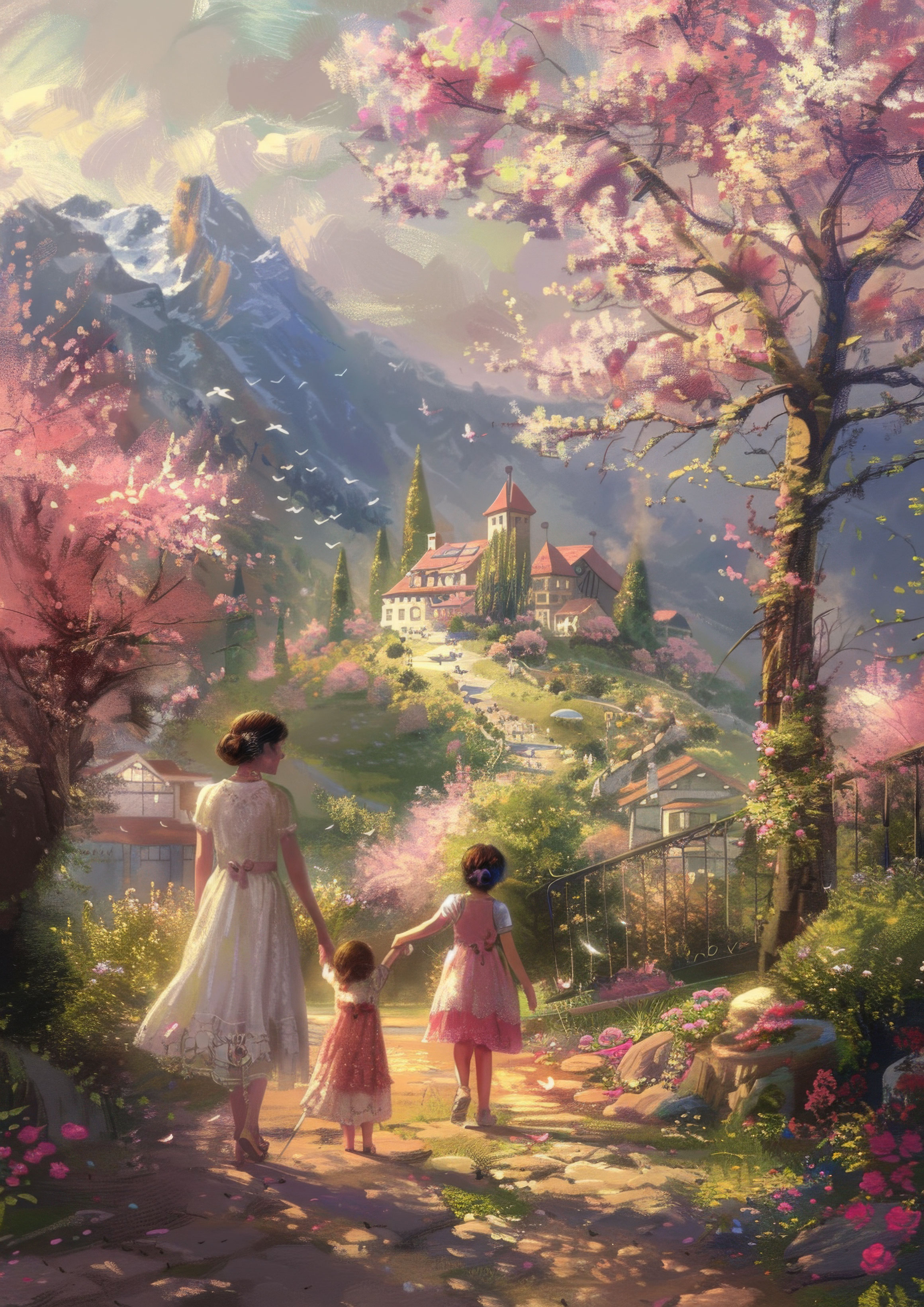 Preview for Serene-family-landscape-walk-mothers-day-background-2ae02