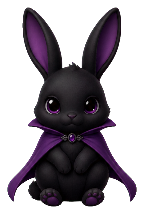 Preview for Black Bunny Cape Sticker
