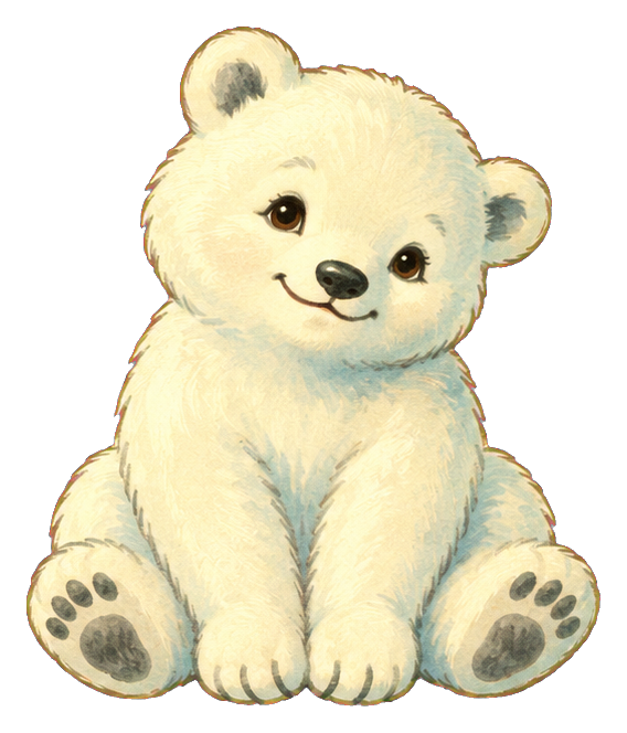 Preview for Tiny Polar Bear Cub